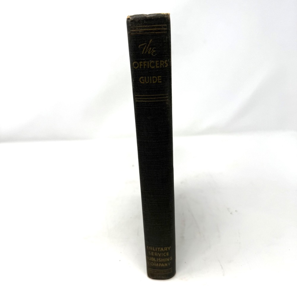 1942 The Officers Guide 8th Edition US Army Military Reference Book Hardcover - Picture 12 of 13